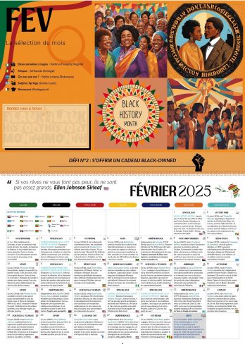 Calendrier « 365 jours Fierté Noire » 2025